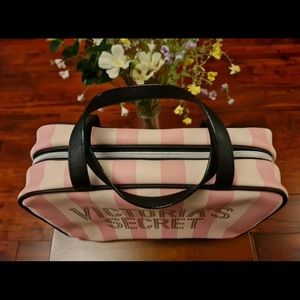 Victoria's Secret JETSETTER VANITY TOILETRY HOLIDAY MAKEUP BAG CASE - New